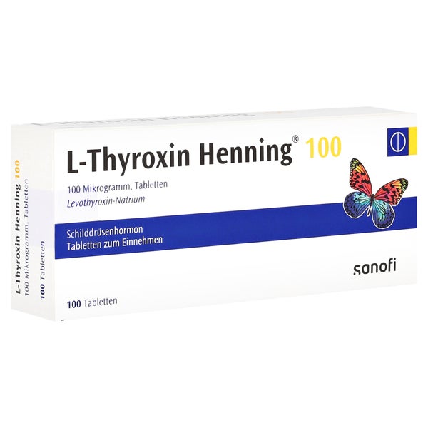 L-thyroxin 100 Henning Tabletten 100 St