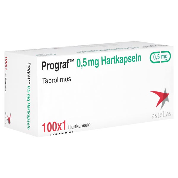 Prograf 0,5 mg Hartkapseln 100 St