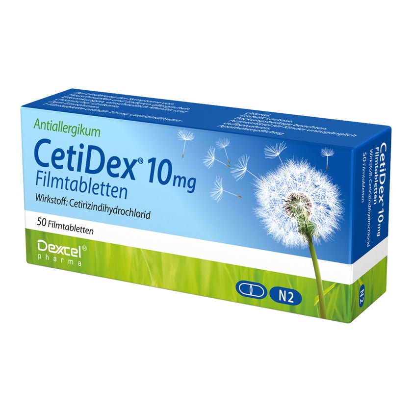 CetiDex 10mg Antiallergikum 50 St