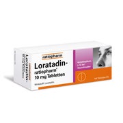 Produktabbildung: Loratadin-ratiopharm® 10 mg Tabletten 100 St