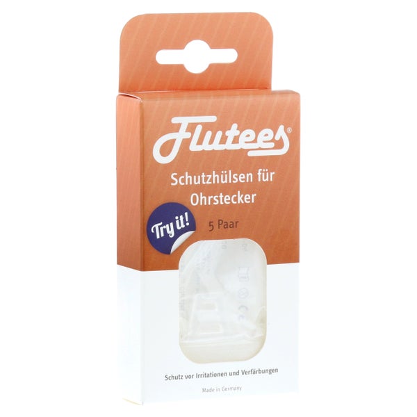 Flutees Schutzhülsen für Ohrstecker 5 St