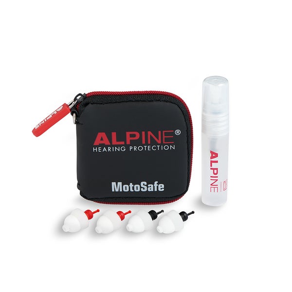Alpine Motosafe Pro Gehörschutz für Motorradfahrer 4 St