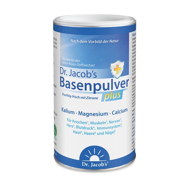 Dr. Jacob's Basenpulver plus Kalium Magnesium Calcium Citrat 300 g
