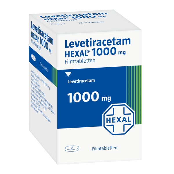 LEVETIRACETAM HEXAL 1000 mg Filmtabletten 100 St