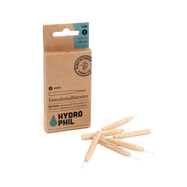 hydrophil Interdental-Bürste 0,50mm // ISO 2 6 St