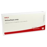 Melissa/sepia Comp.ampullen 10X1 ml