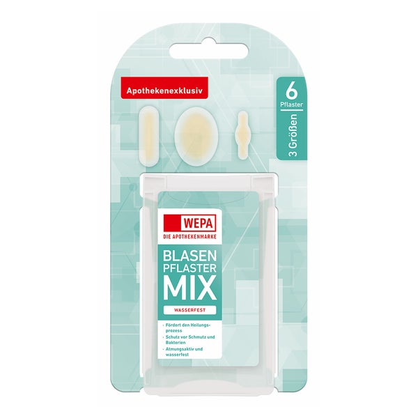 WEPA Blasenpflaster Mix 6 St