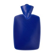 Wärmflasche Klassik Halblamelle 1,8 l "Hugo" blau 1 St