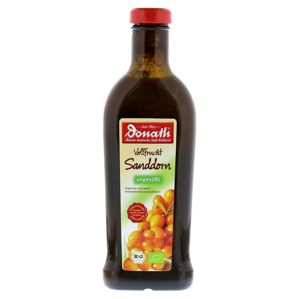Donath Vollfrucht Sanddorn ungesüßt Bio 500 ml