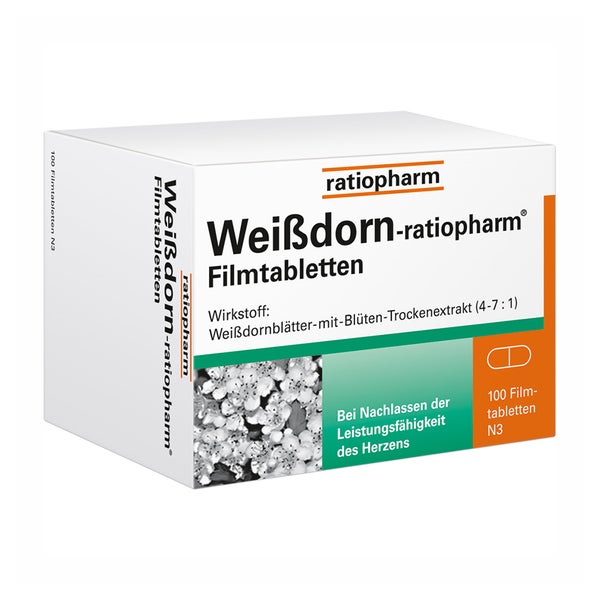 Weissdorn ratiopharm 100 St