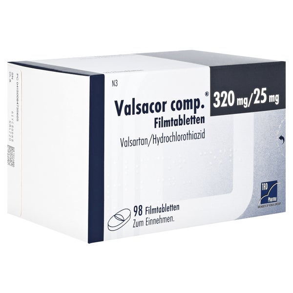 VALSACOR comp.320 mg/25 mg Filmtabletten 98 St