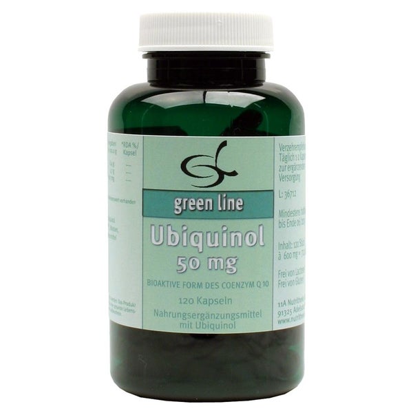 Ubiquinol 50 mg Kapseln 120 St