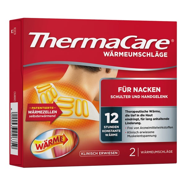 ThermaCare Wärmeumschläge Nacken, Schulter & Handgelenk 2 St
