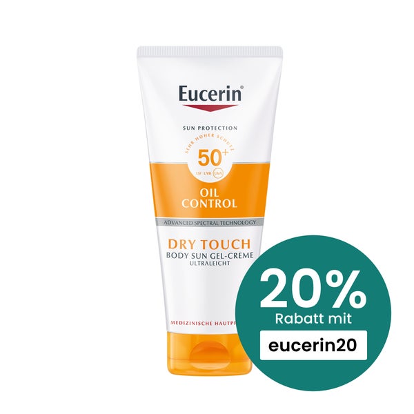 Eucerin Sun Oil Control Body Dry Touch Gel-Creme LSF 50+ 200 ml