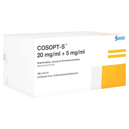 COSOPT-S 20 mg/ml+5 mg/ml Augentr.i.Einzeldosisbe. 120X0,2 ml kaufen ...