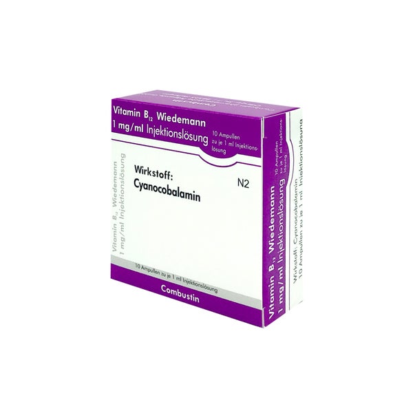Vitamin B12 Wiedemann 1 mg/ml Injektions 10 St