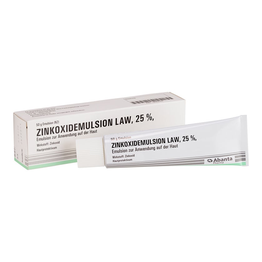 ZINKOXIDEMULSION LAW, 25% 50 g