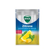 WICK Zitrone & nat.Menthol Bonb.o.Zucker 72 g