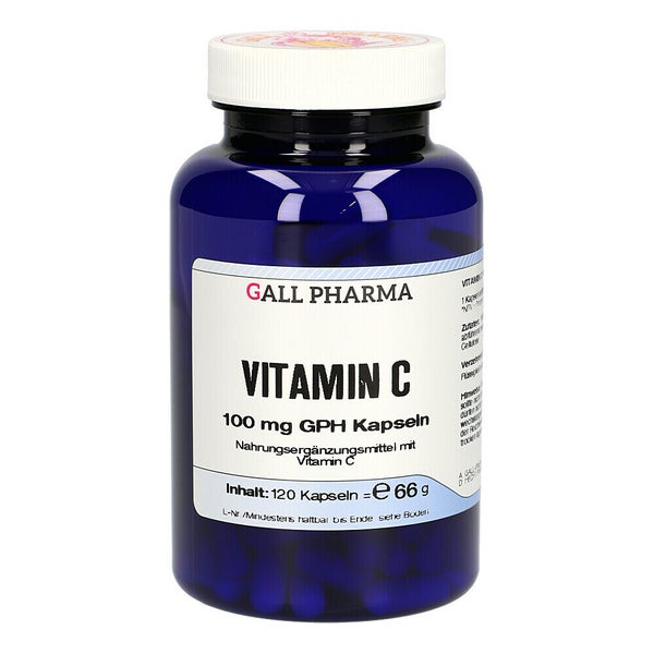 Vitamin C 100 mg GPH Kapseln 120 St