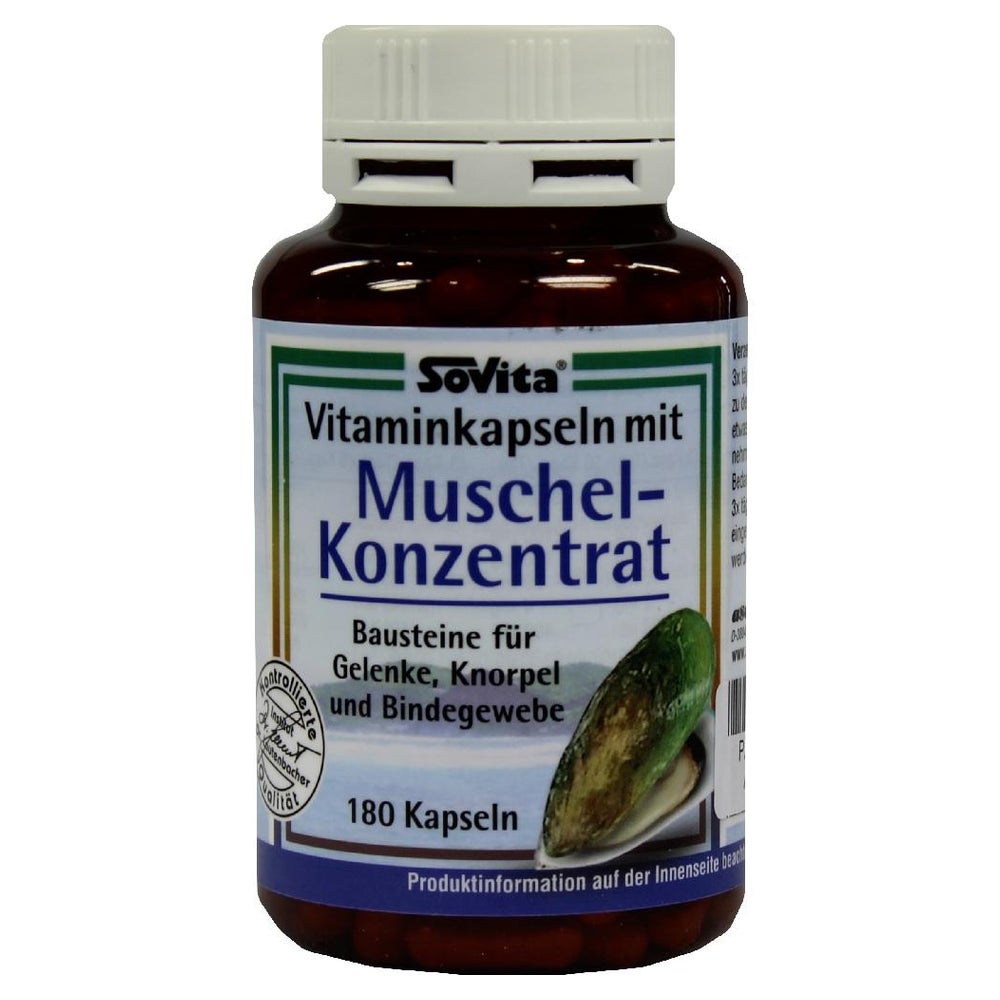 Grünlipp Muschelkonzentrat Kapseln 180 St