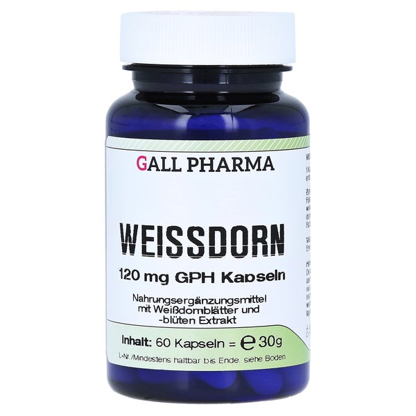 Weissdorn 120 mg GPH Kapseln 60 St