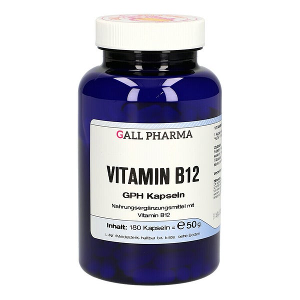 Vitamin B12 GPH 3 µg Kapseln 180 St