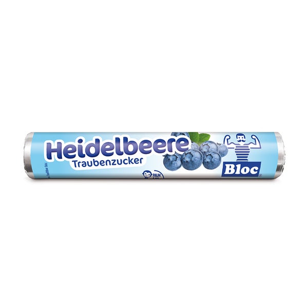 BLOC Traubenzucker Heidelbeere Rolle 1 St