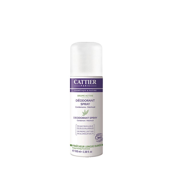 CATTIER Deodorant Brume Active - Kardamom & Patchouli D 100 ml