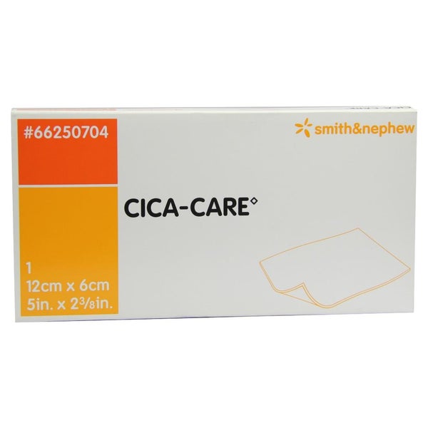 CICA CARE 6x12 cm dünne Silikongelplat.z 1 St