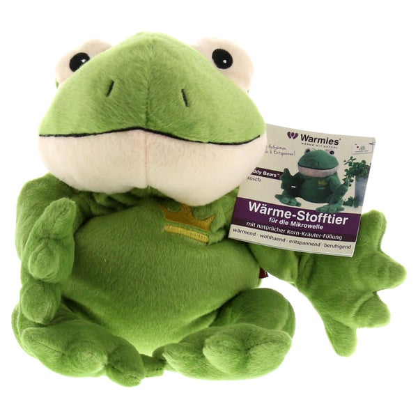 Wärme Stofftier Frosch Willi grün 1 St