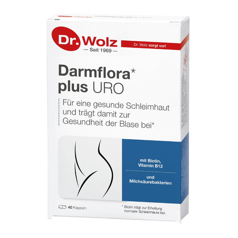 Dr. Wolz Darmflora* plus URO 40 St