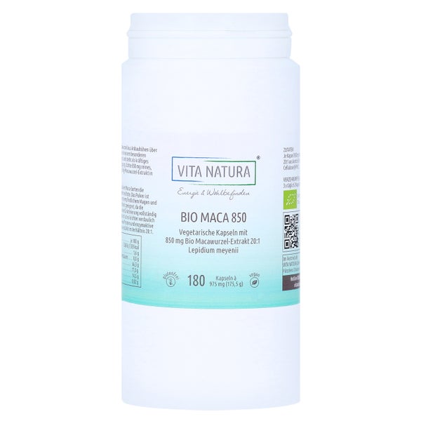 BIO Macawurzel 850 mg Vegi-Kapseln 180 St