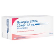 QUINAPLUS STADA 10 mg/12,5 mg Filmtabletten 100 St