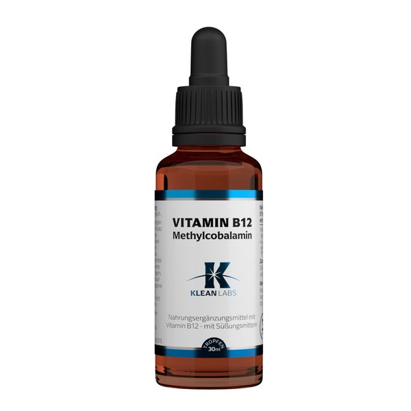 Klean Labs Vitamin B12 Methylcobalamin 30 ml
