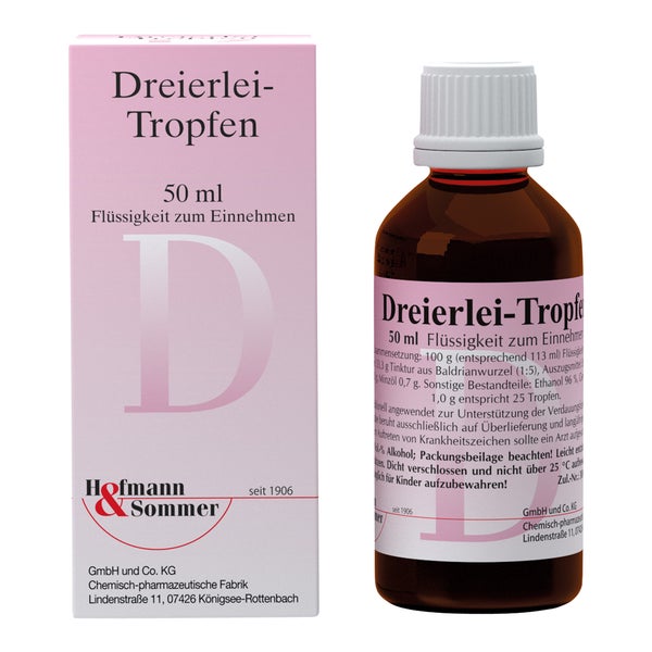 Dreierlei Tropfen 50 ml