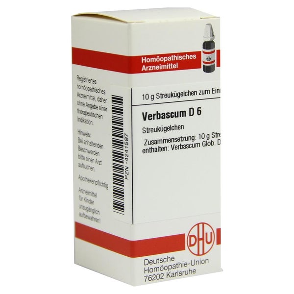 Verbascum D 6 Globuli 10 g