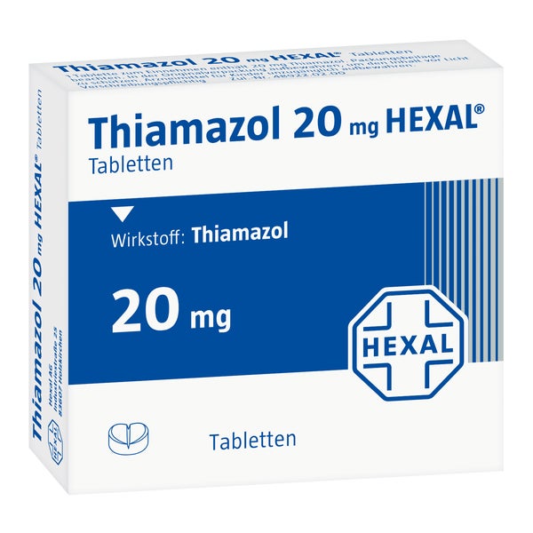 Thiamazol 20 mg HEXAL Tabletten 50 St