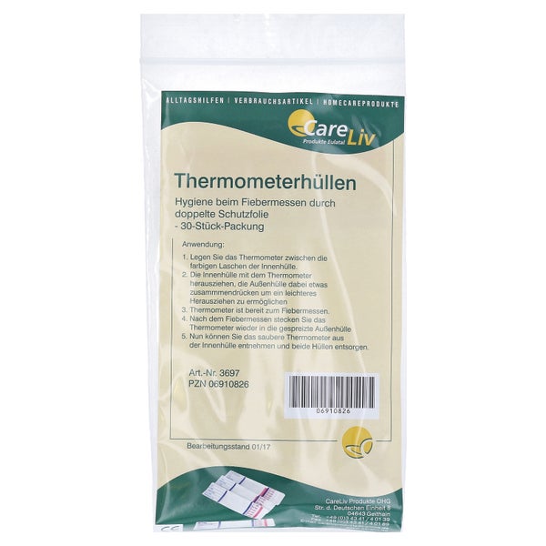 Thermometer Hüllen Digital ohne Gleitmittel 30 St