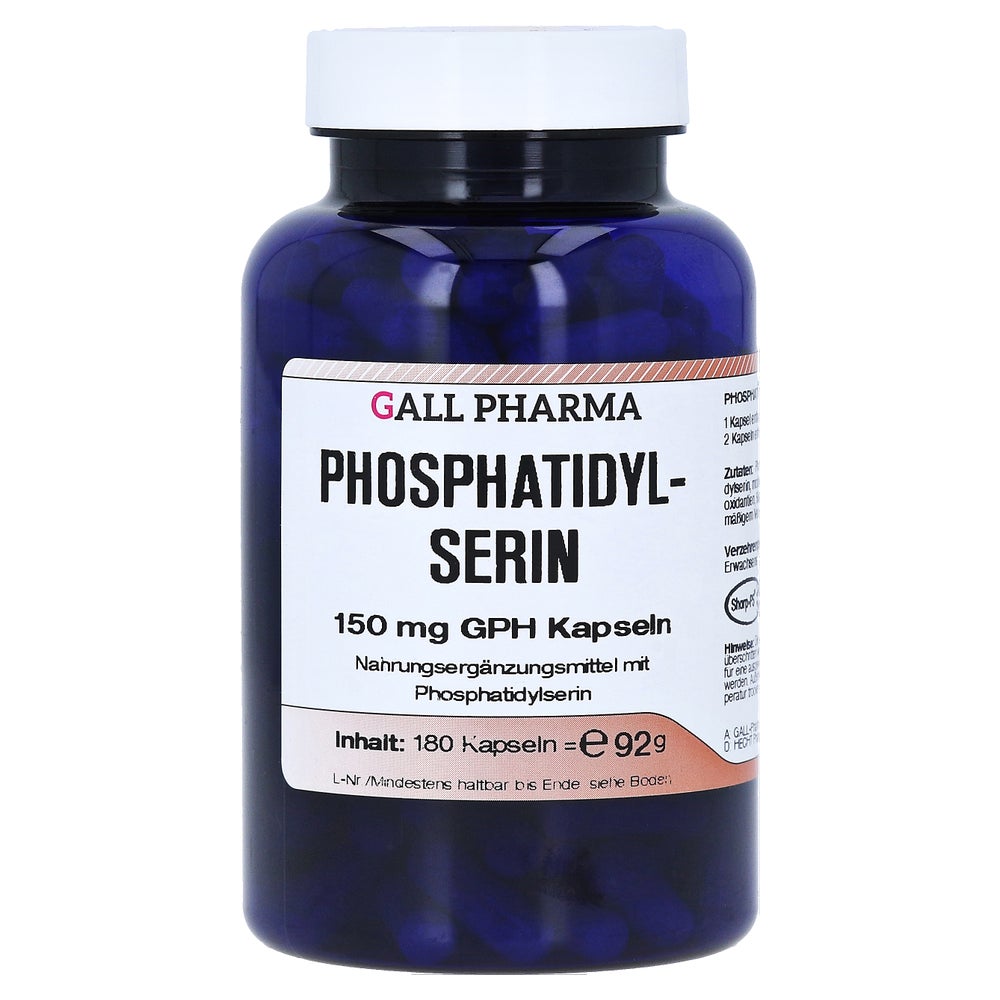 Phosphatidylserin 150 mg GPH Kapseln 180 St