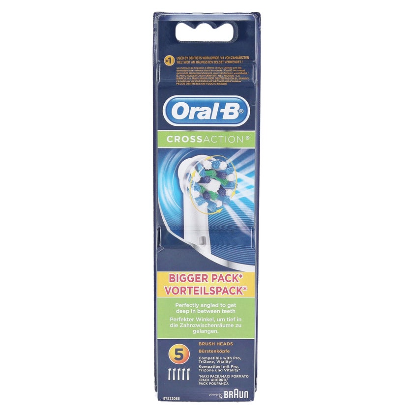 ORAL B Cross Action Aufsteckbürste 5 St