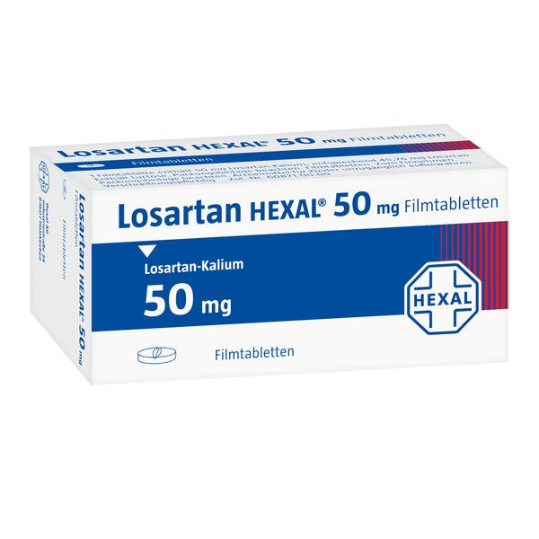 Losartan Hexal 50 mg Filmtabletten 98 St