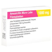 AMOXICILLIN Micro Labs 1000 mg Filmtabletten 10 St