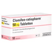 Clomifen-ratiopharm 50 mg Tabletten 10 St