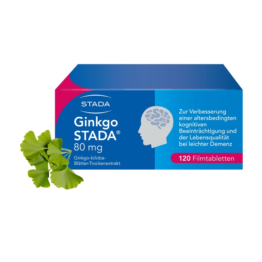 Ginkgo Biloba STADA 80MG FTA 120 St