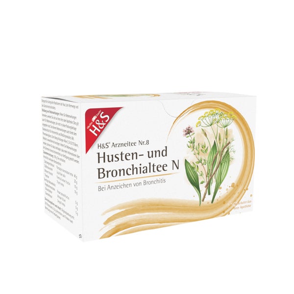 H&S Husten- und Bronchialtee N 20X2,0 g