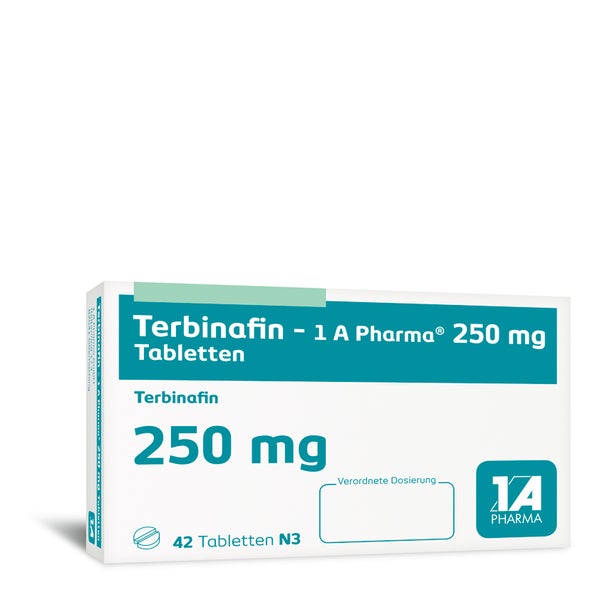 Terbinafin-1a Pharma 250 mg Tabletten 42 St