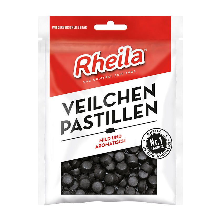 Rheila Veilchen Pastillen mit Zucker 90 g