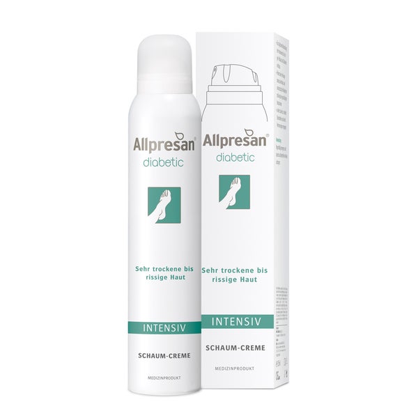 Allpresan diabetic INTENSIV Schaum-Creme 200 ml