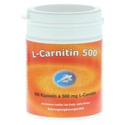 Produktabbildung: L-carnitin Kapseln 500 mg 100 St