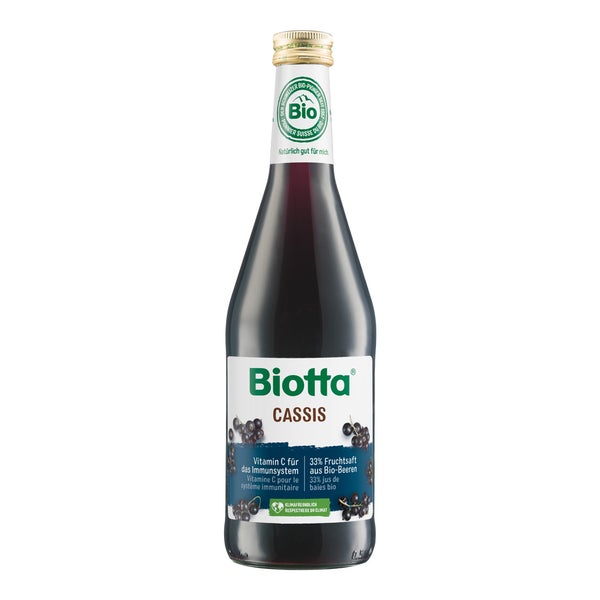 Biotta Cassis Saft 500 ml